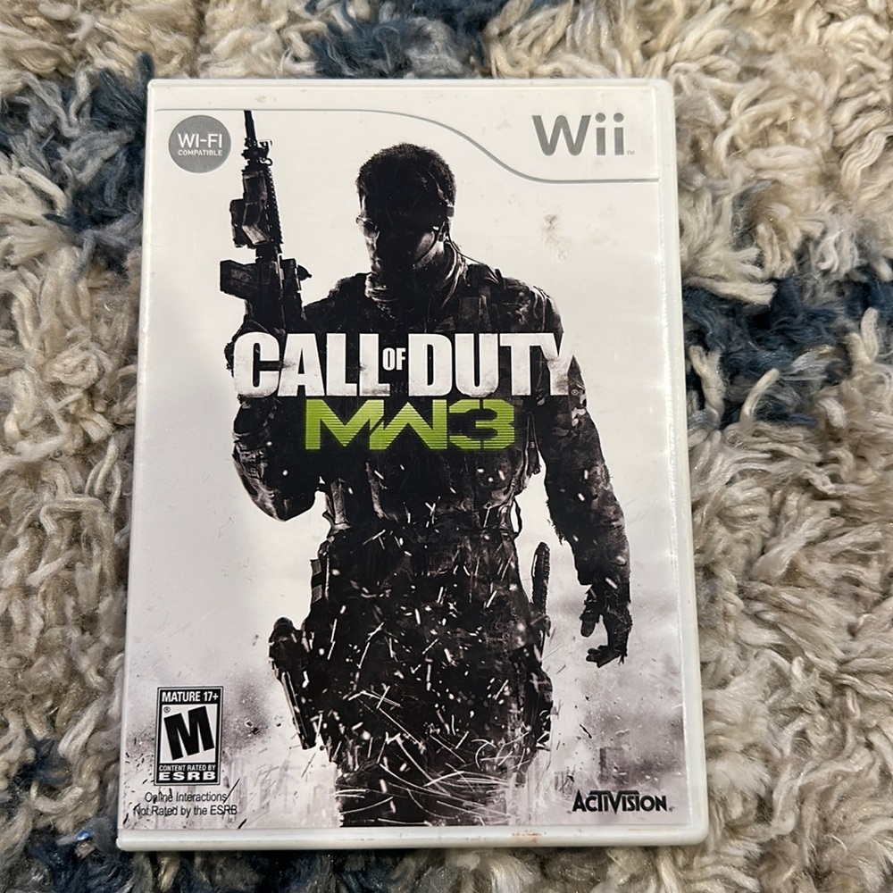 Wii Call of Duty Modern Warfare 3